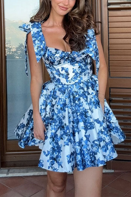 FORMENTERA – Floral Mini Cami Dress – 4454