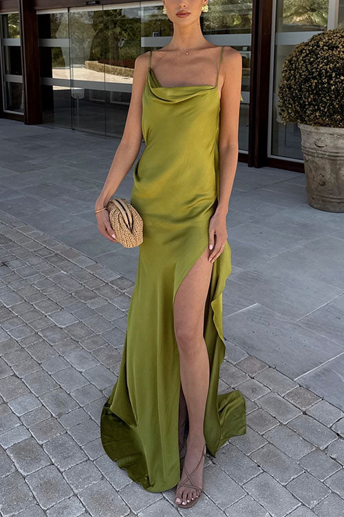 CANNES – Satin Cami Maxi – 3308