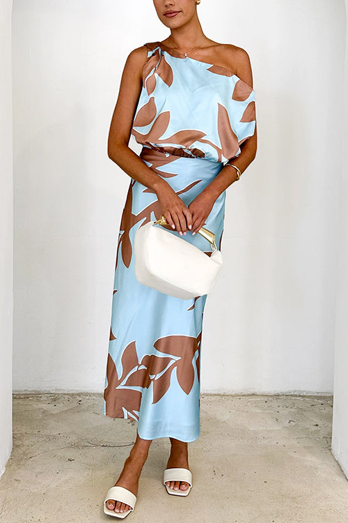 LISBON – Off Shoulder Maxi Dress – 9685