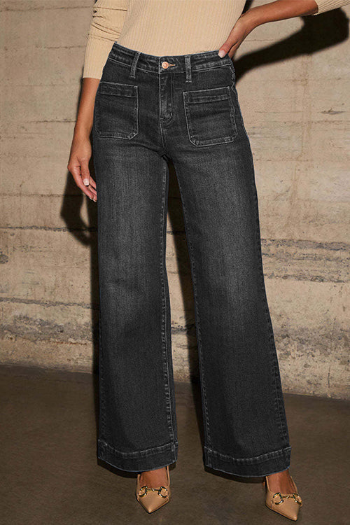 IBIZA – High Rise Straight Pants – 9912