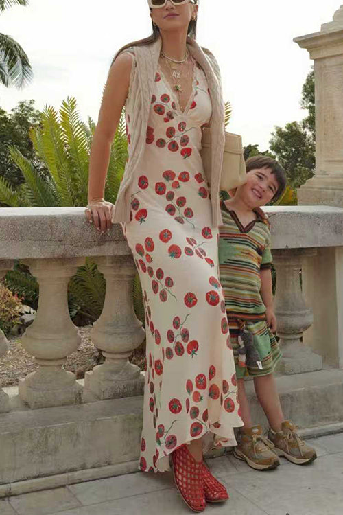 MARSEILLE – Sleeveless Maxi Dress – 4667