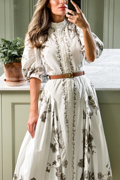 LISBON – Swing Midi Dress – 7390