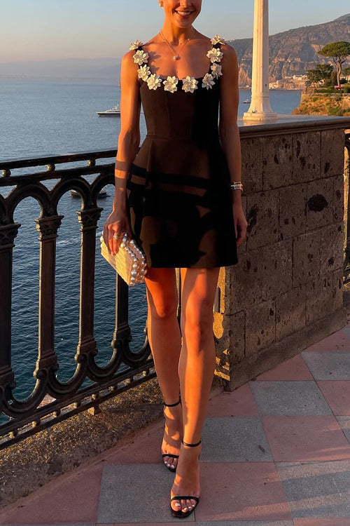 ANTIBES – Backless Mini Dress – 7114