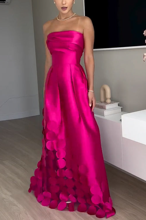 ATHENS – Strapless Maxi Dress – 4481