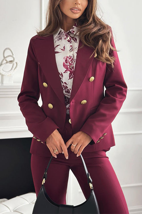 MUNICH – Double Breasted Blazer – 5664