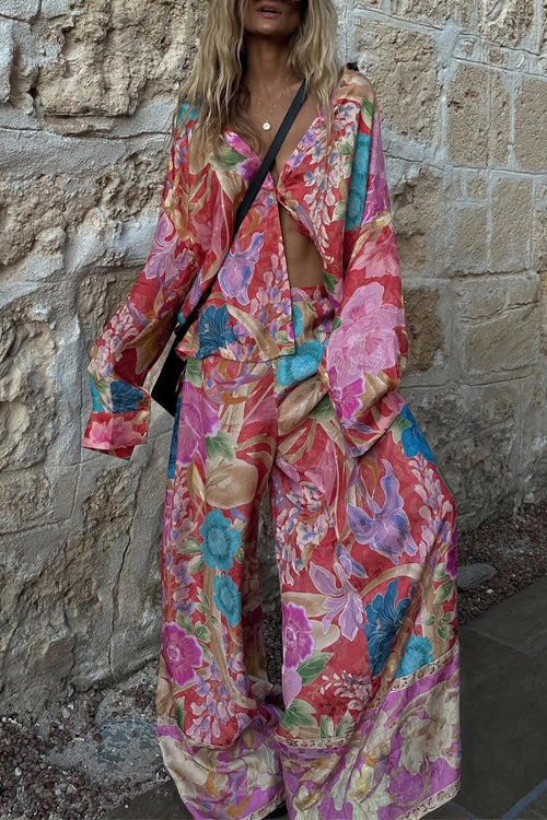 CAPRI – Floral Two-Piece Set – 7826