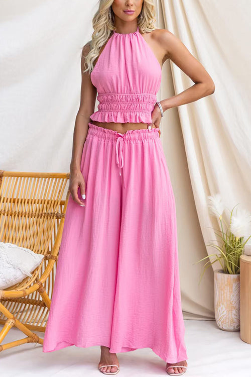 BIARRITZ – Wide Leg Palazzo Pants – 8396