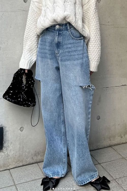 PALMA – Wide Leg Jeans – 8418