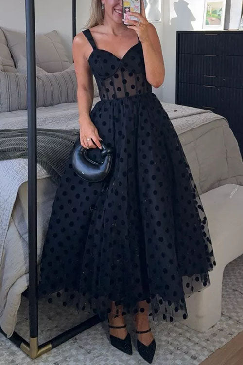 PORTOFINO – V-Neck Midi Dress – 2473