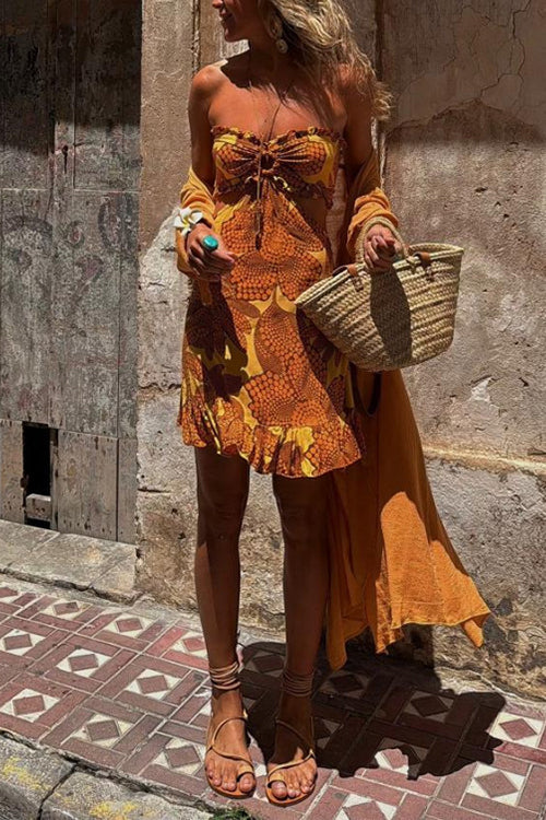 BIARRITZ – Strapless Mini Dress – 5657