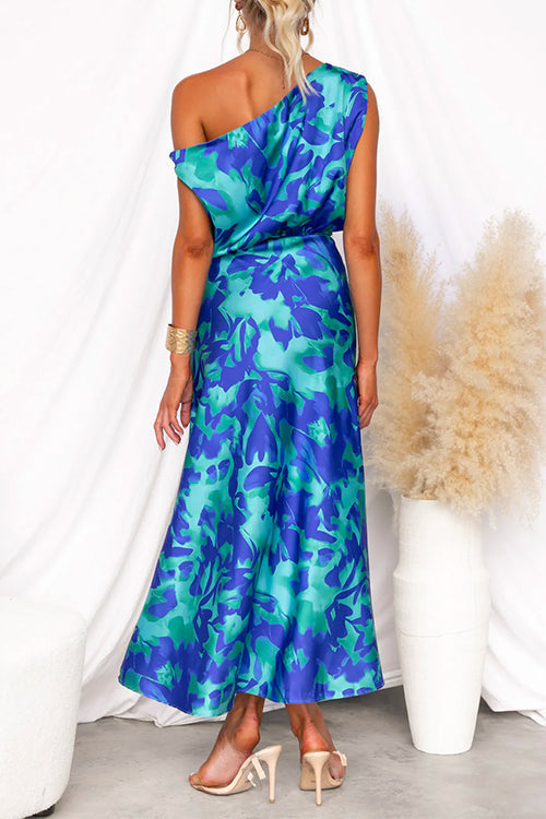 ALICANTE – One Shoulder Maxi Dress – 1919