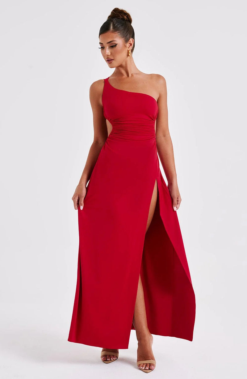RHODES – One-Shoulder Maxi Dress – 4399