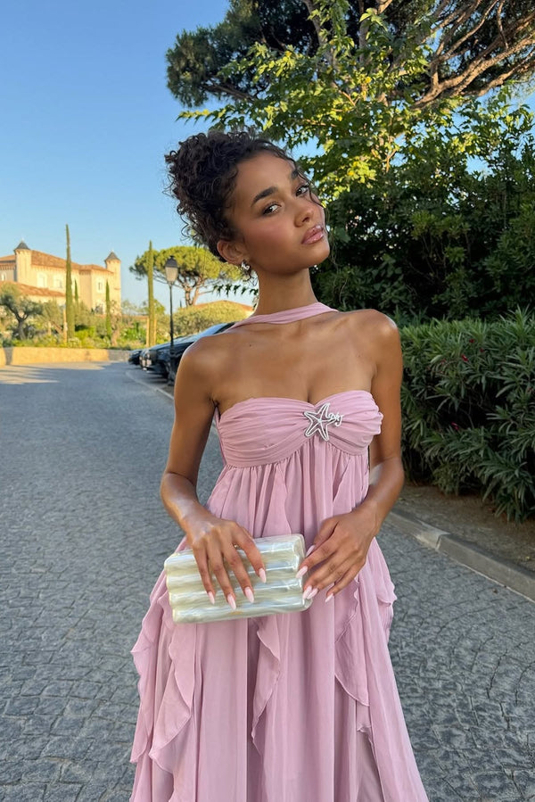 MONTPELLIER – Strapless Lace Mini Dress – 1362