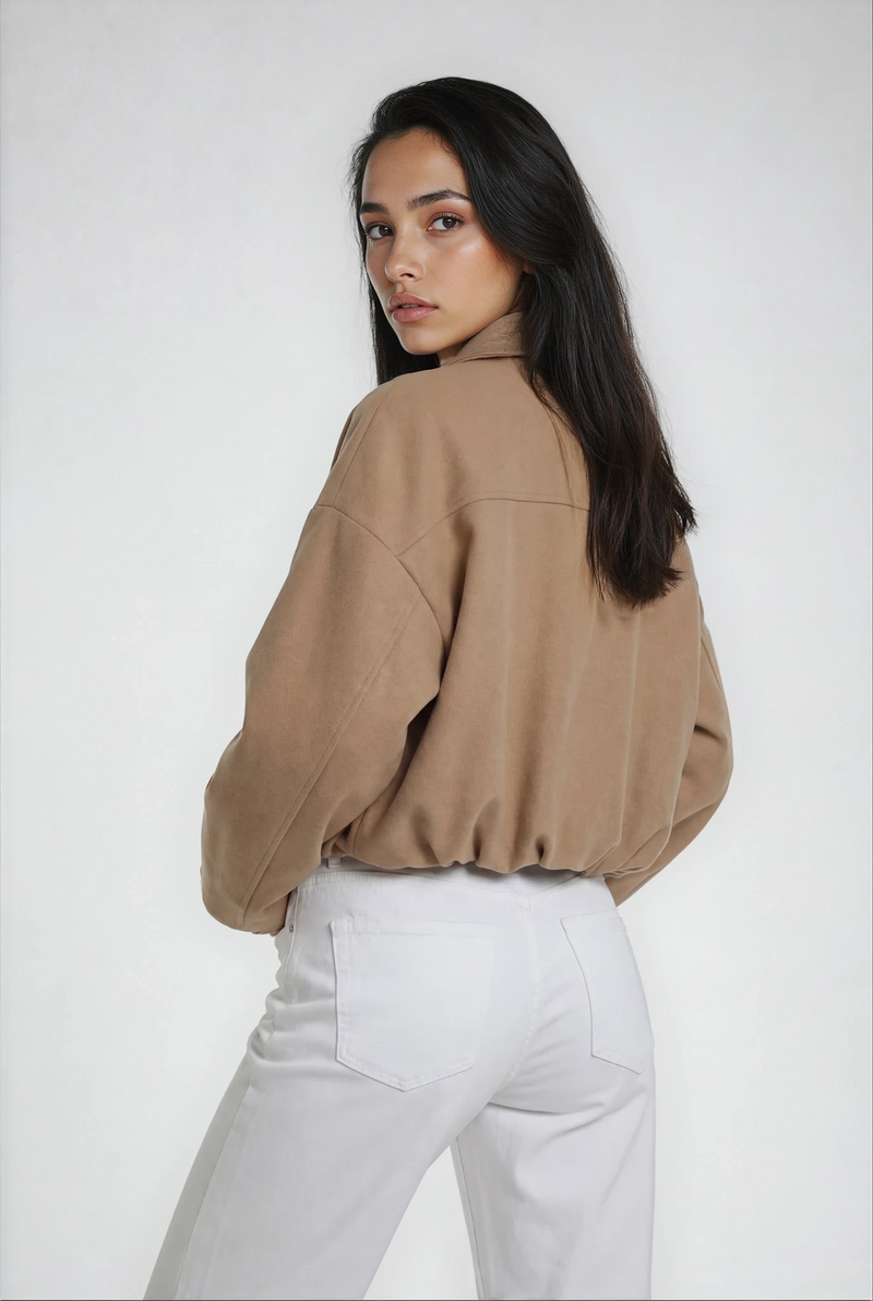 ANTWERP – Bomber Jacket – 200 – Suede