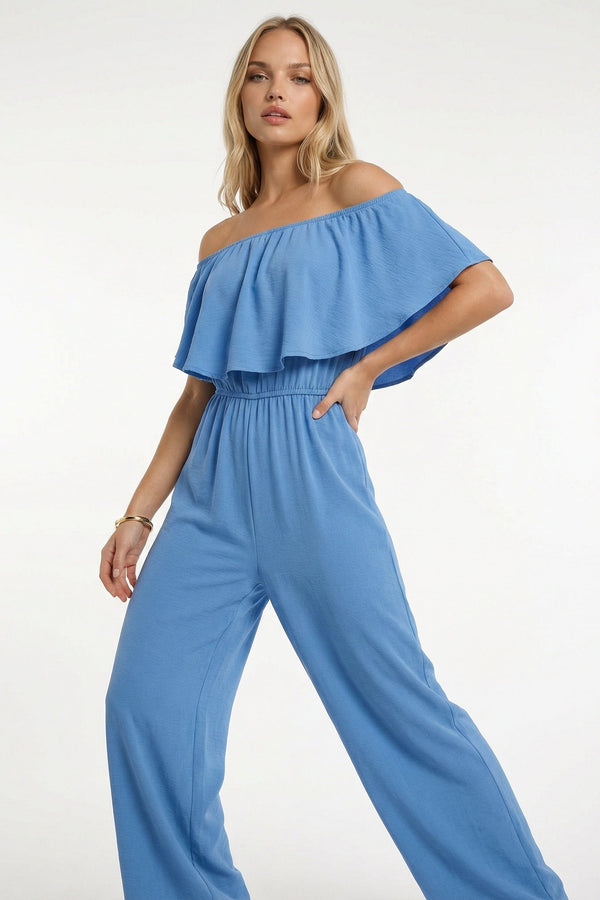 NAPLES – Pocket Wide-Leg Jumpsuit – 0161