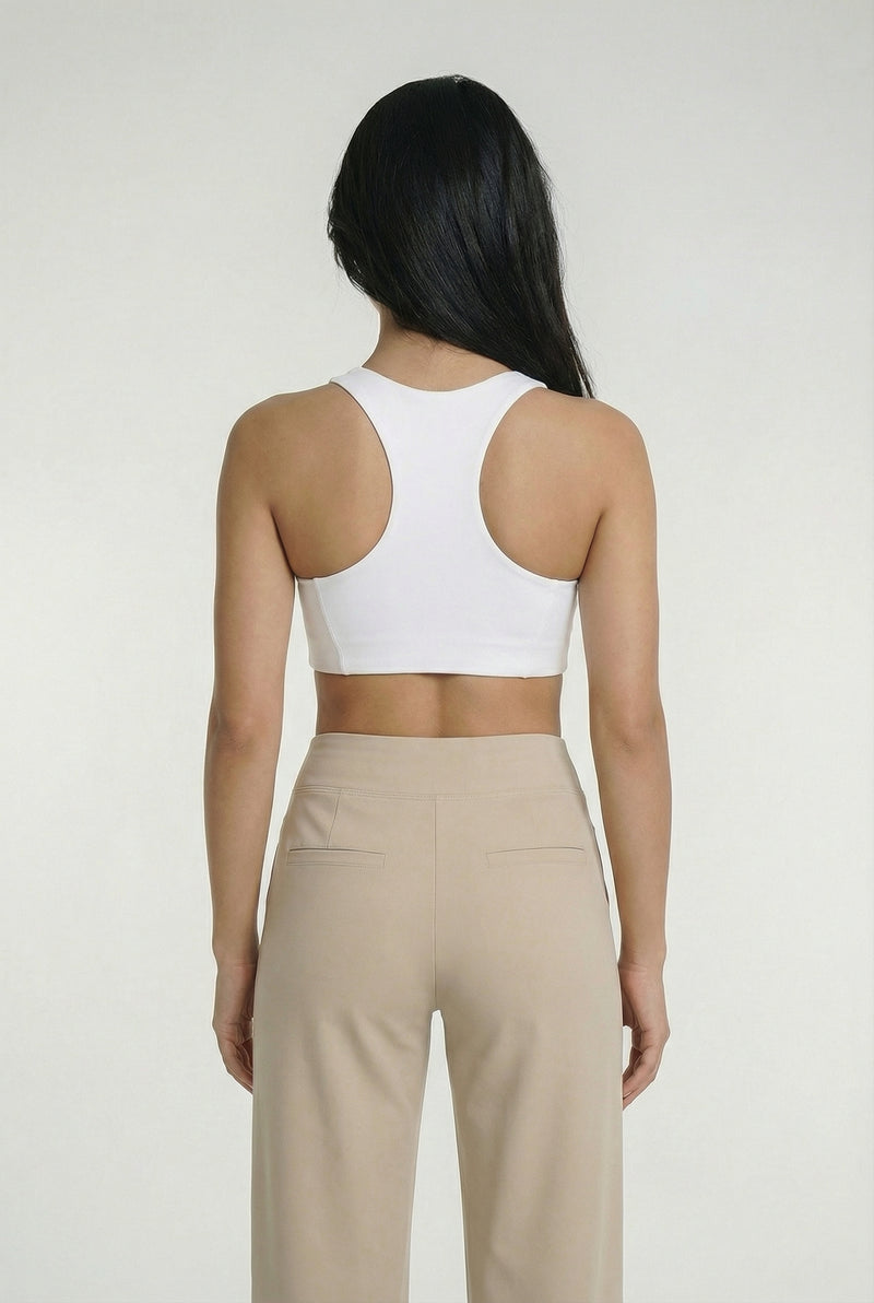 VALENCIA – Hoge Taille Flare Broek – 2186