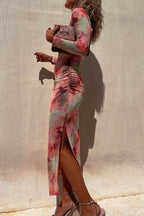 AMALFI – Tie Dye Maxi Dress – 3340