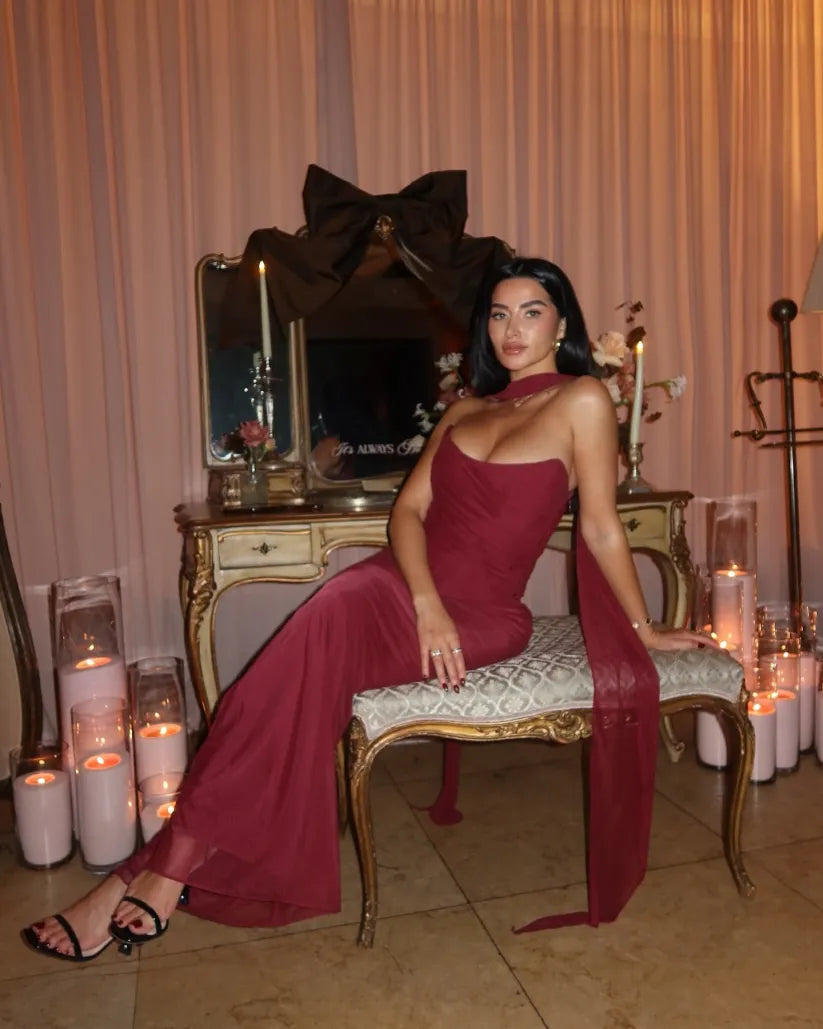 PORTO – Strapless Maxi Dress – 1592