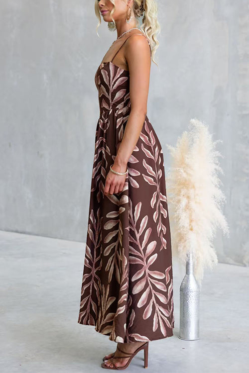 PALERMO – Spaghetti Strap Maxi Dress – 9146