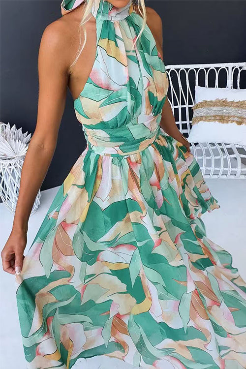 VALLETTA – Halter Maxi Dress – 6861