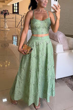 MARSEILLE – Embroidered Cami Set – 3070