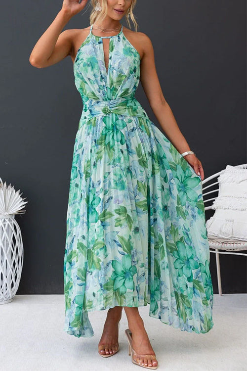 MARSEILLE – V Neck Maxi Dress – 1461