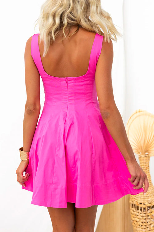 ANTIBES – Backless Mini Dress – 3600