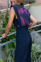 FORMENTERA – Sleeveless Printed Jumpsuit – 8643