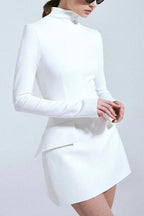 OSLO – Mockneck Mini Dress – 6237