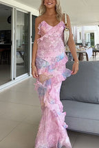 CORFU – Printed Maxi Cami – 8397