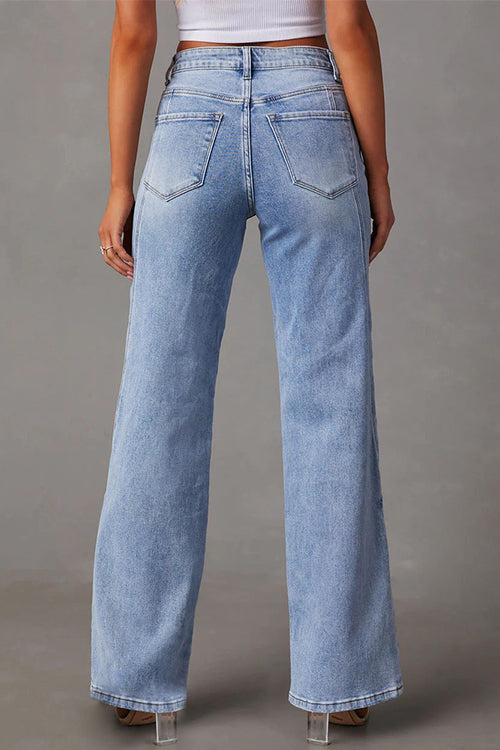 PORTO – Straight Leg Jeans – 3891