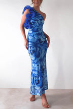 PORTO – One Shoulder Maxi Dress – 7400