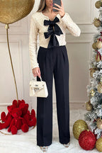 MUNICH – Sequin Long Sleeve Top – 3674