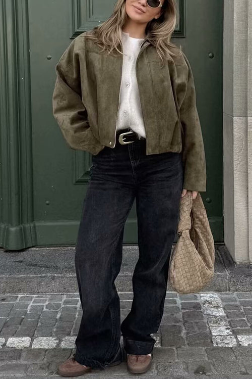 CORFU – Lapel Bomber Jacket – 5522