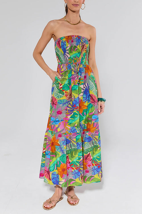 MONTPELLIER – Strapless Maxi Dress – 8894