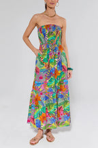 MONTPELLIER – Strapless Maxi Dress – 8894