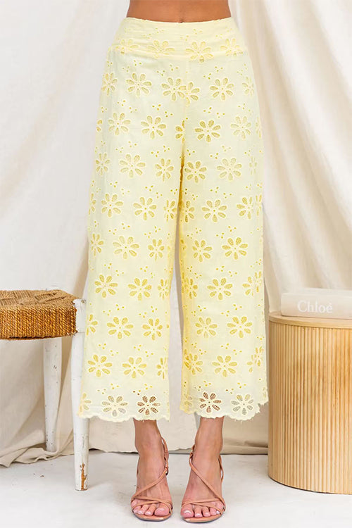 MONACO – Wide Leg Pants – 9296