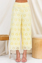 MONACO – Wide Leg Pants – 9296