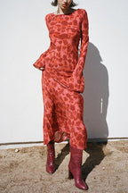 ALICANTE – Bell Sleeve Maxi Dress – 8018