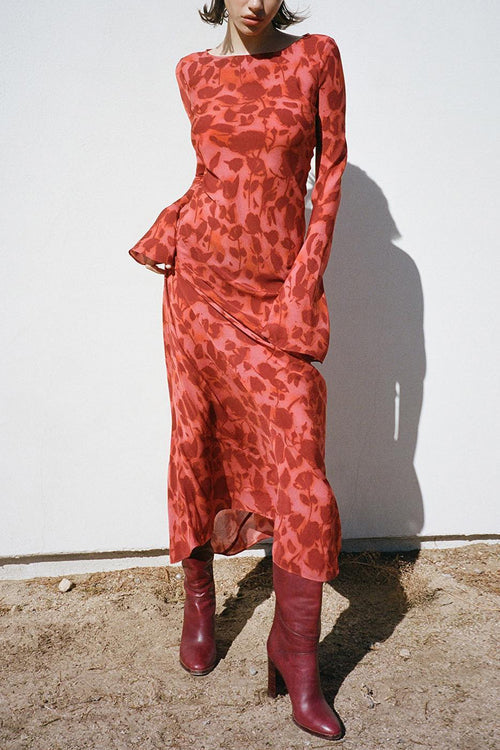 ALICANTE – Bell Sleeve Maxi Dress – 8018