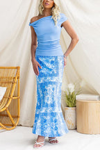 VALENCIA – Off Shoulder Smocked Top – 4274