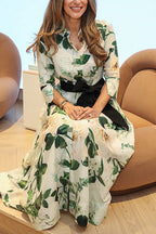 ANTIBES – Button-Up Maxi Dress – 6541