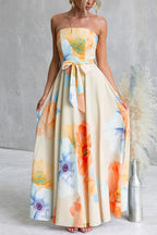 ATHENS – Strapless Maxi Dress – 6642