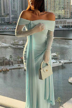 CORFU – Off Shoulder Maxi Dress – 8480