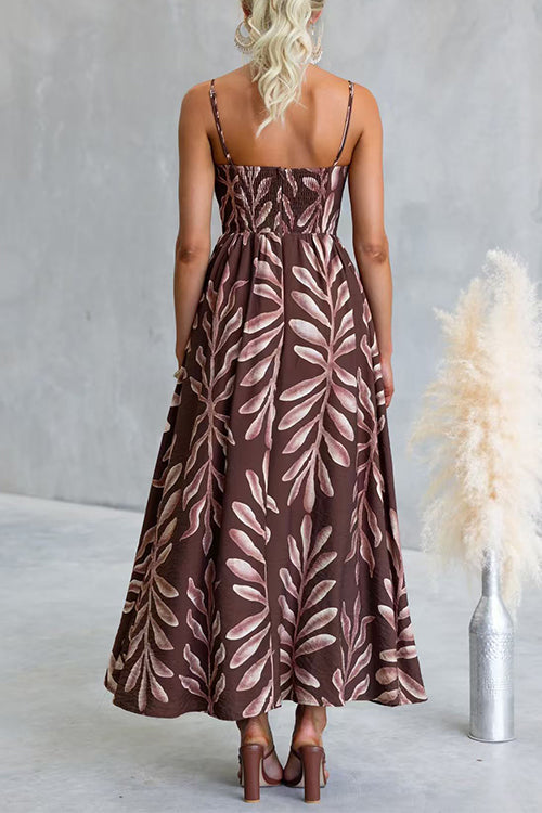 PALERMO – Spaghetti Strap Maxi Dress – 9146