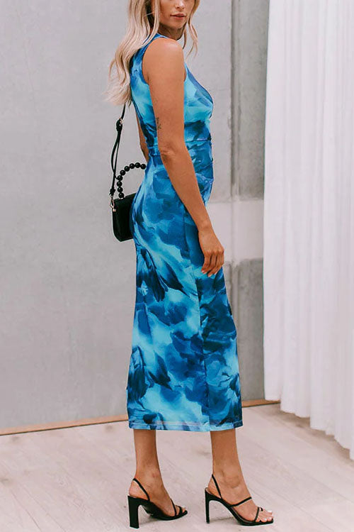 MILAN – Sleeveless Bodycon Dress – 7476