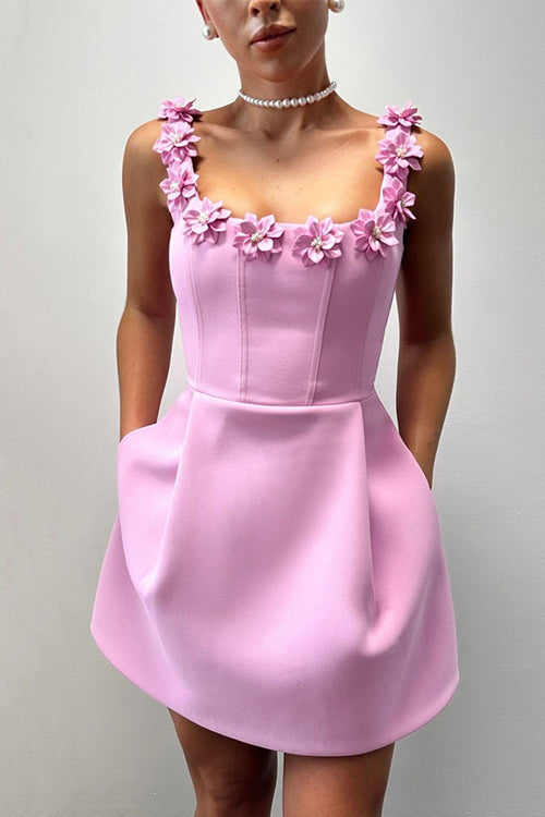 CORFU – Sleeveless Mini Dress – 9555