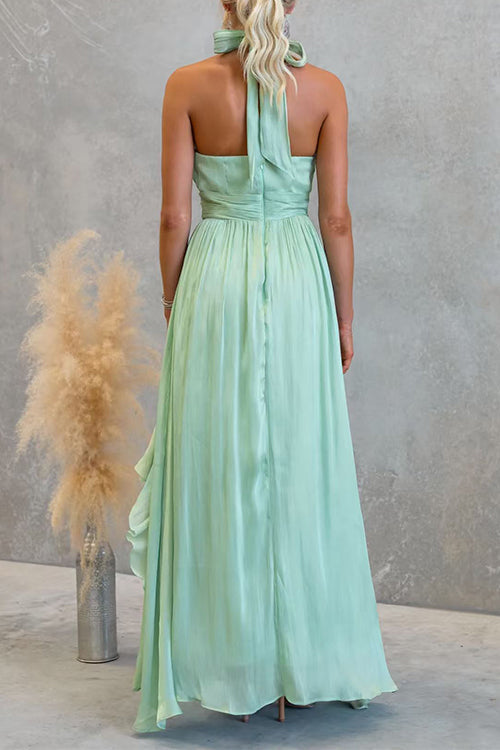 MARSEILLE – Halter Maxi Dress – 3506