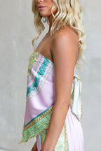 CANNES – Strapless Printed Top – 6681