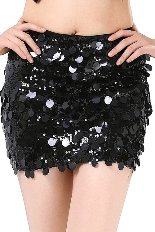 DUBROVNIK – Sequin Mini Skirt – 2548